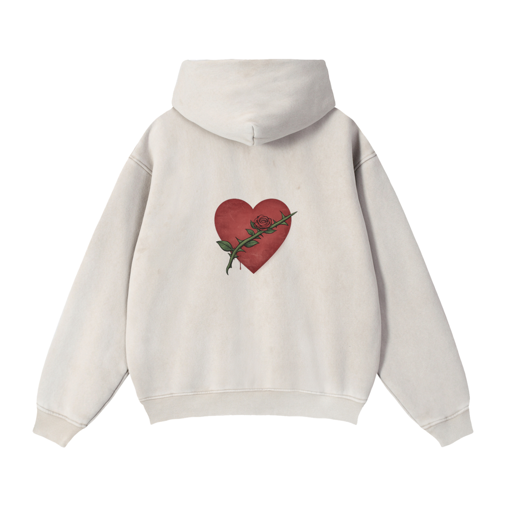 Star Heart Zip Up