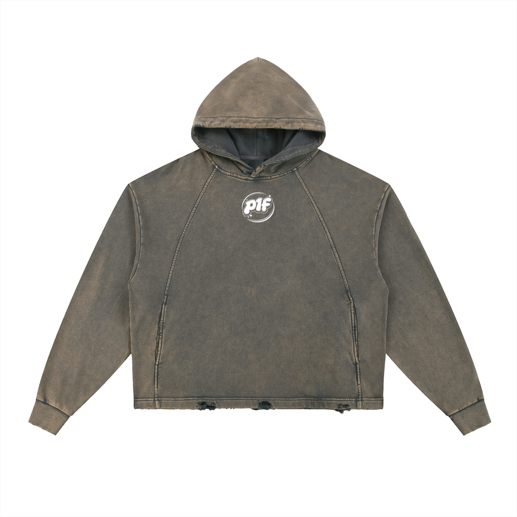 Signature P1F Washed Hoodie