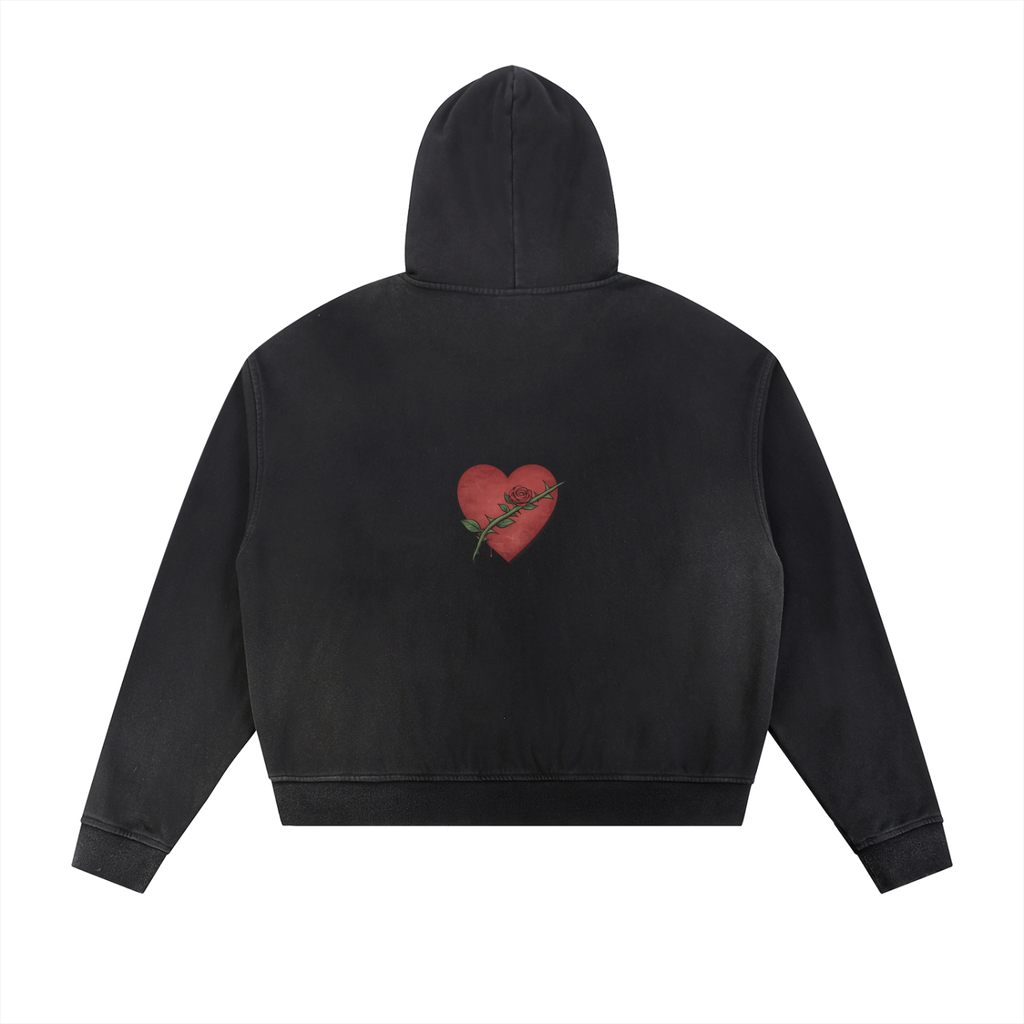 Heart In Progress Zip Up